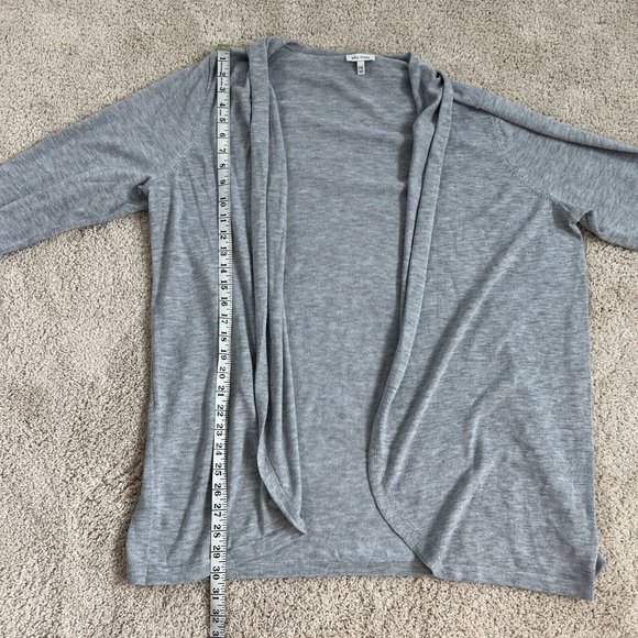 Ella Moss Womens Sweater XXL Gray Open Front  Cardigan Sweater Knit Soft - Picture 8 of 13